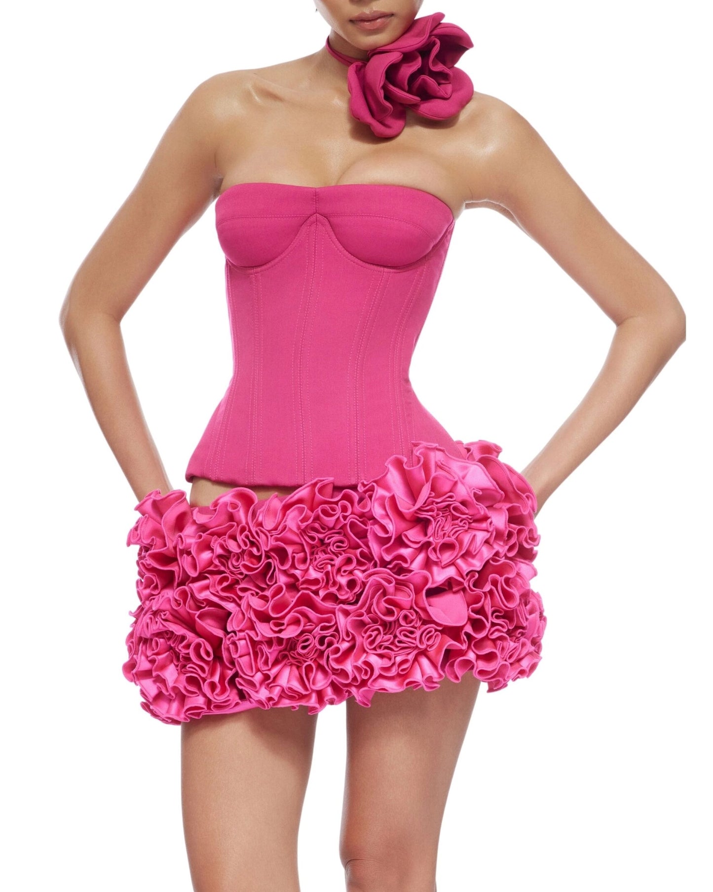 DALIA - Valentina Rosette Skirt Set