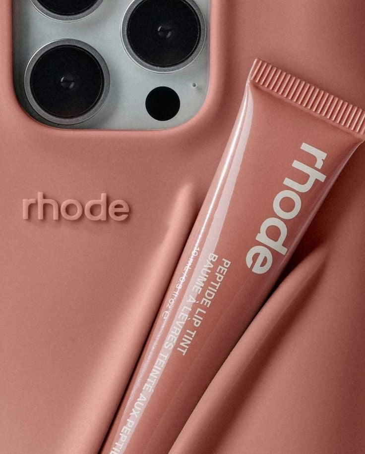 Rhode Phone Case Toast + Lip Gloss