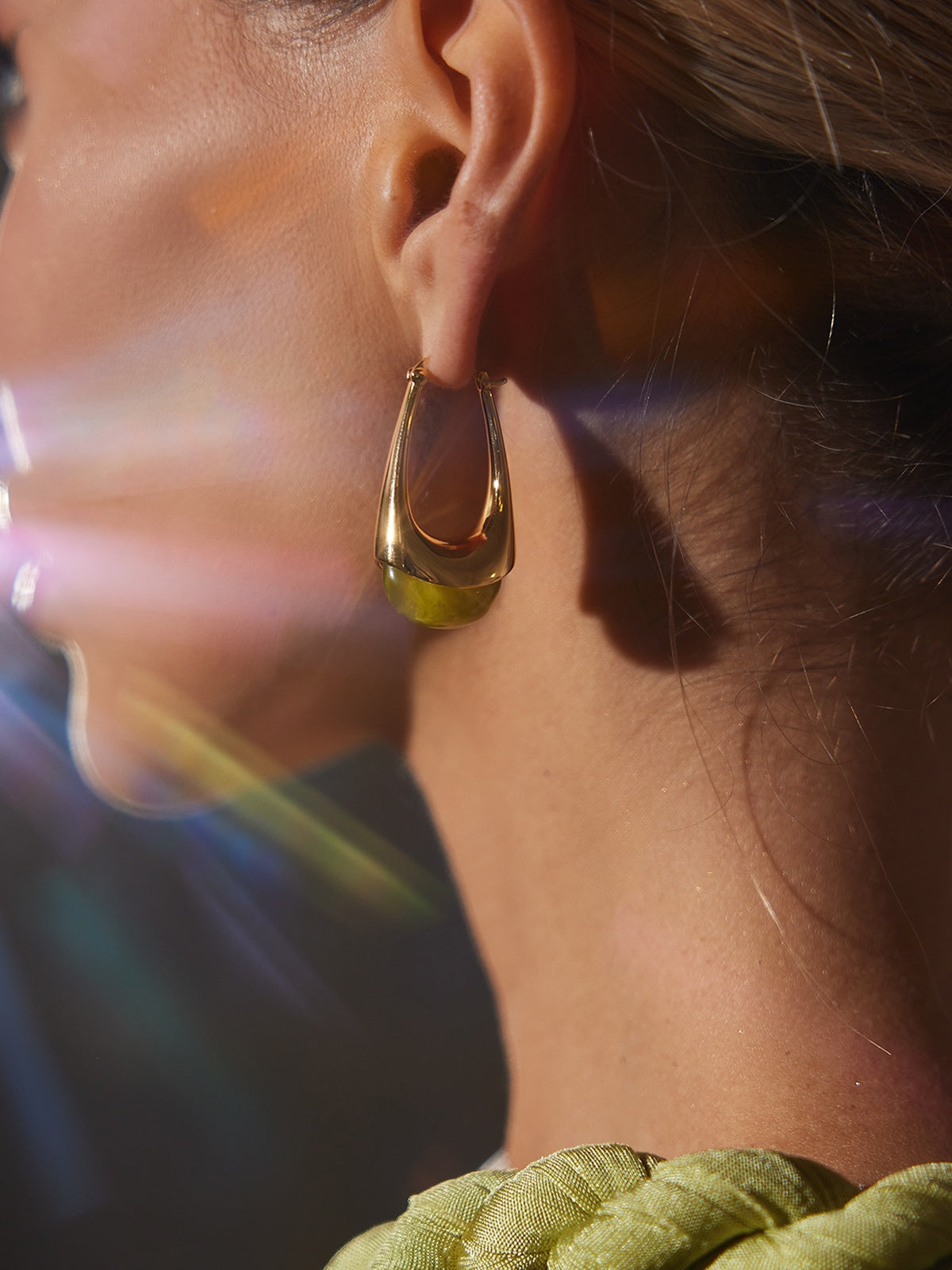 DALIA - Teardrop Earrings - Gold