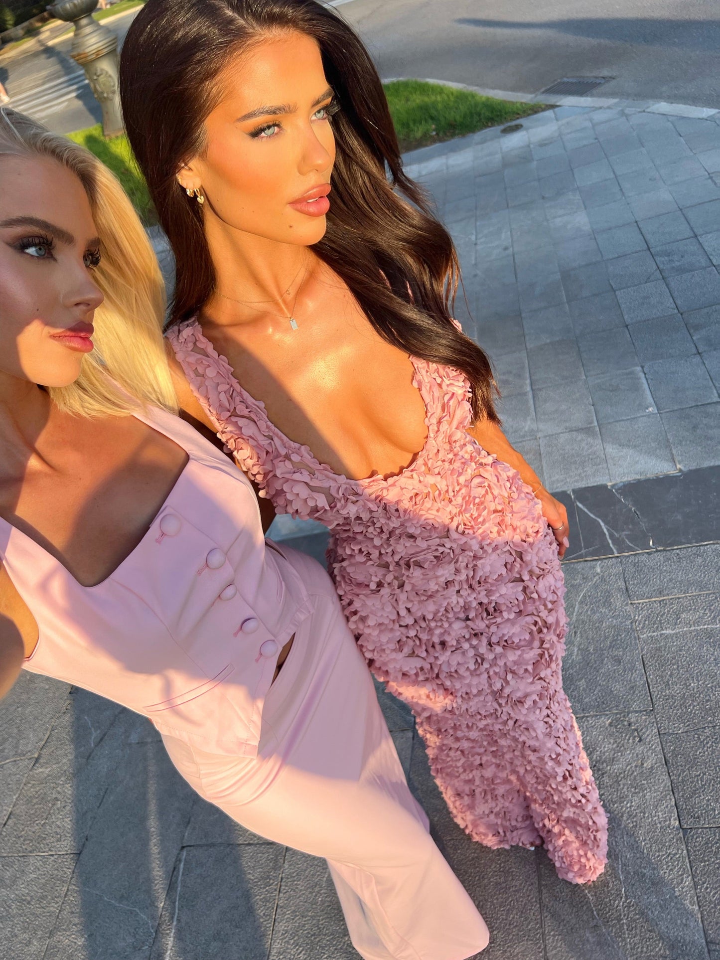 DALIA - Adriana Rose Dress - Rose