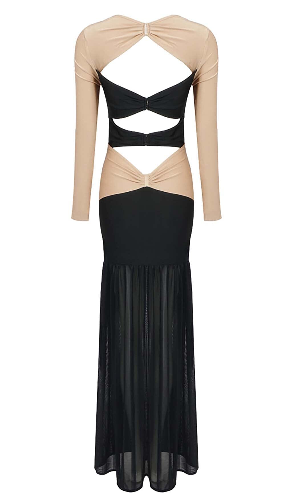 DALIA - Embellished Cutout Maxi Dress