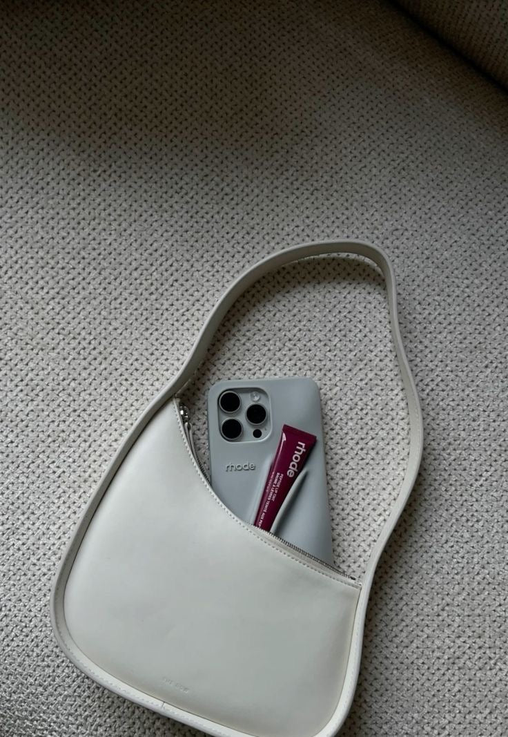 Rhode Phone Case Gray + Lip Gloss