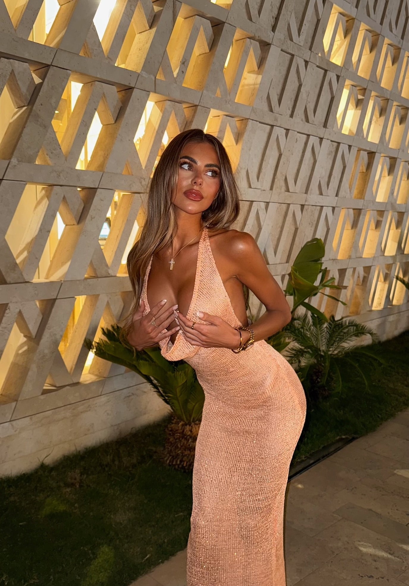 DALIA - Evissa Dress - Orange