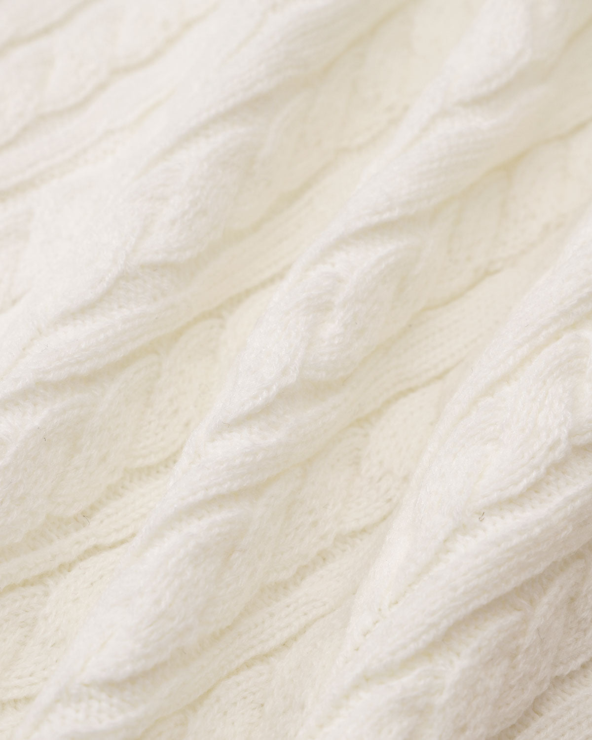 DALIA - Biała kontrastowa dzianinowa spódnica mini