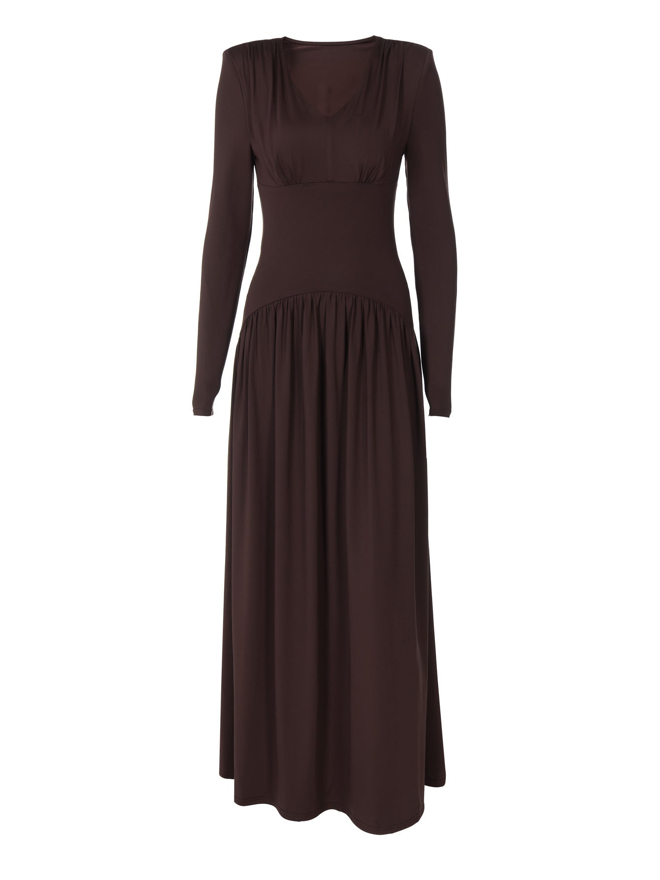 DALIA - Klassieke, tijdloze maxi-jurk voor binnen