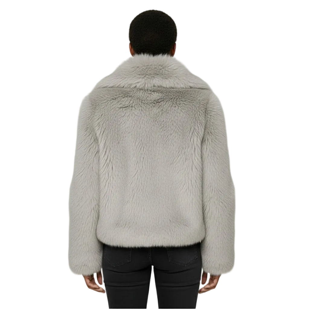 DALIA - Luxe Faux Fur Coat