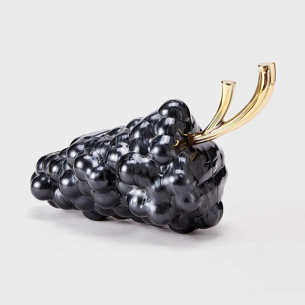 DALIA - Crystal Grape Evening Clutch