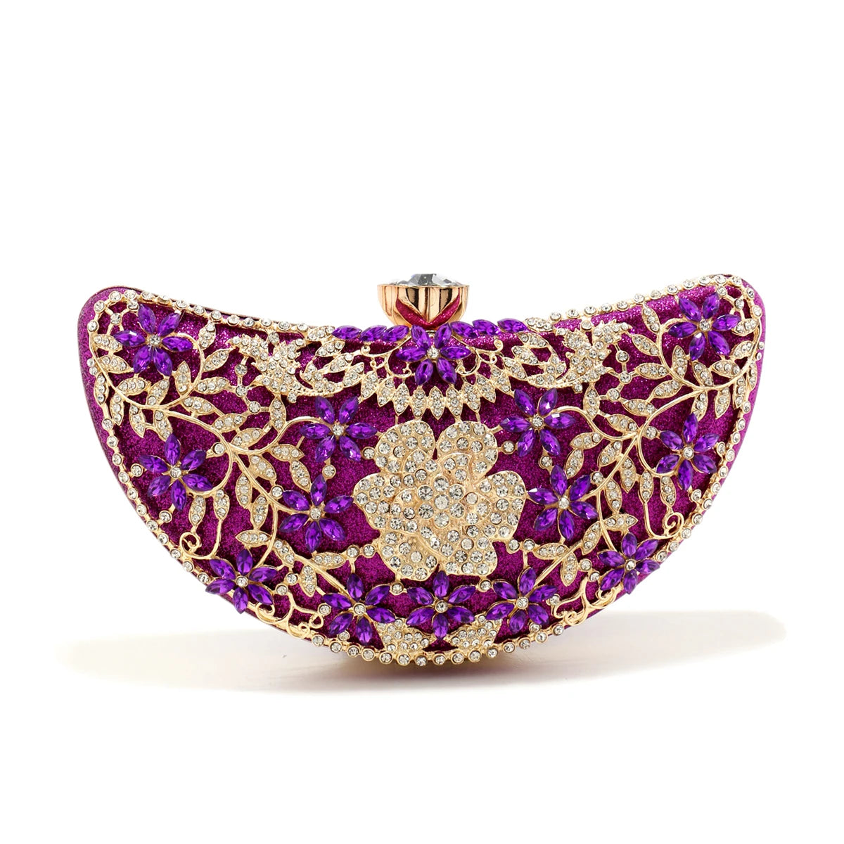 DALIA - Emerald Royal Embellished Clutch