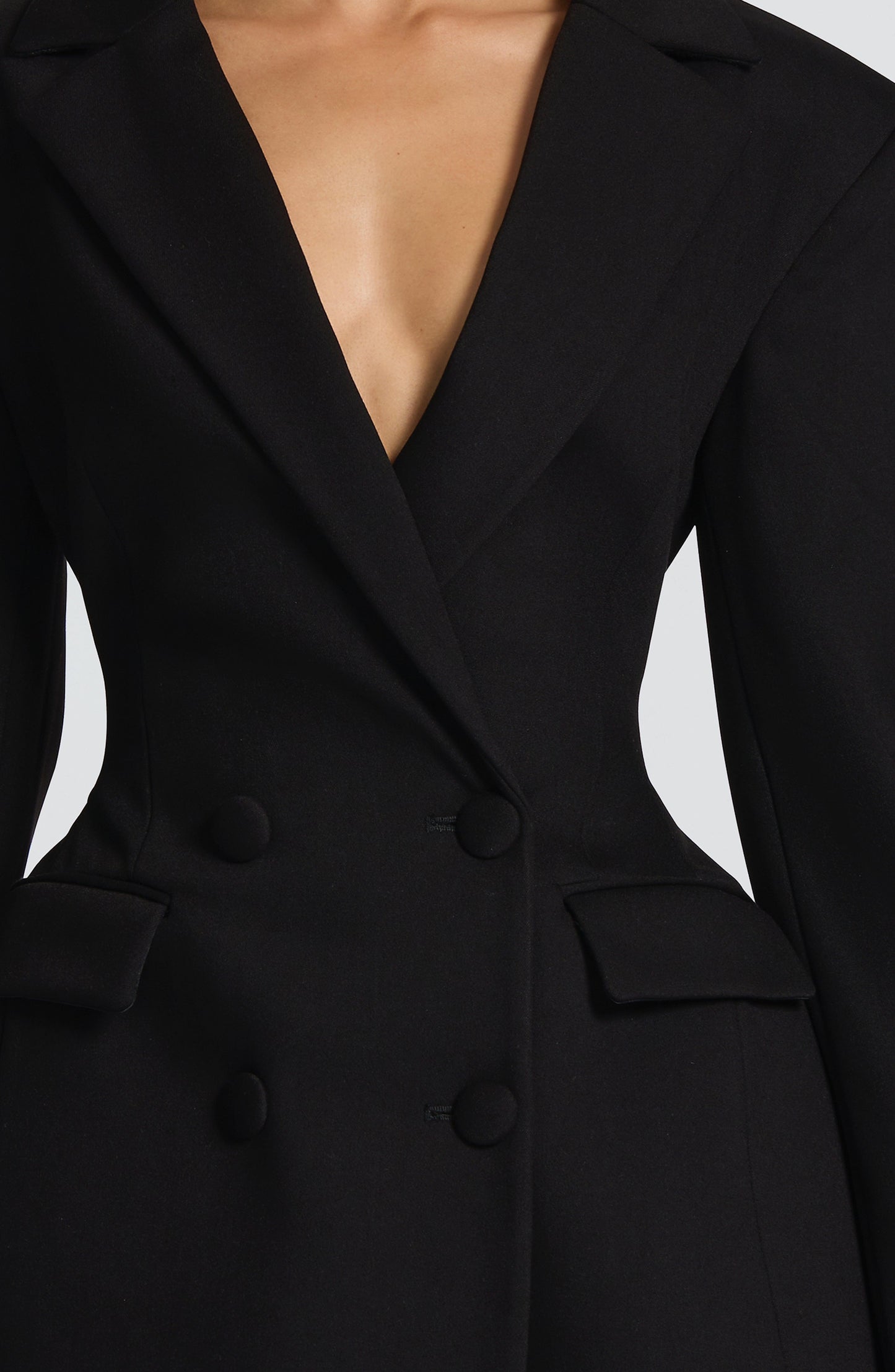 DALIA - Elegant Tailored Blazer Mini Dress