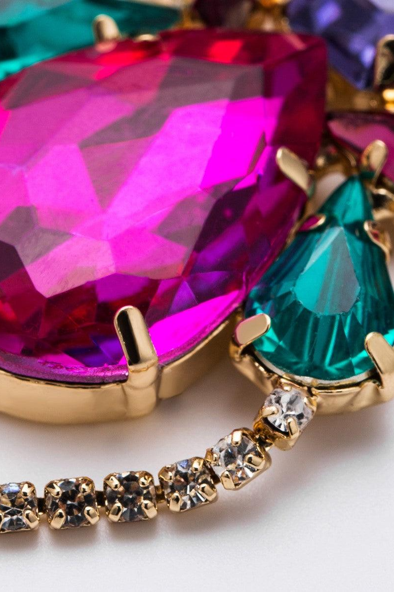 Adeline Gem Drop oorbellen