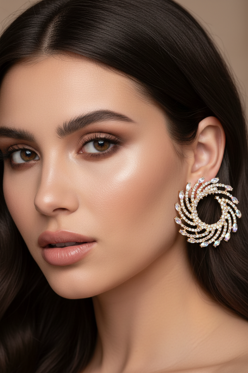 DALIA - Kolczyki spiralne