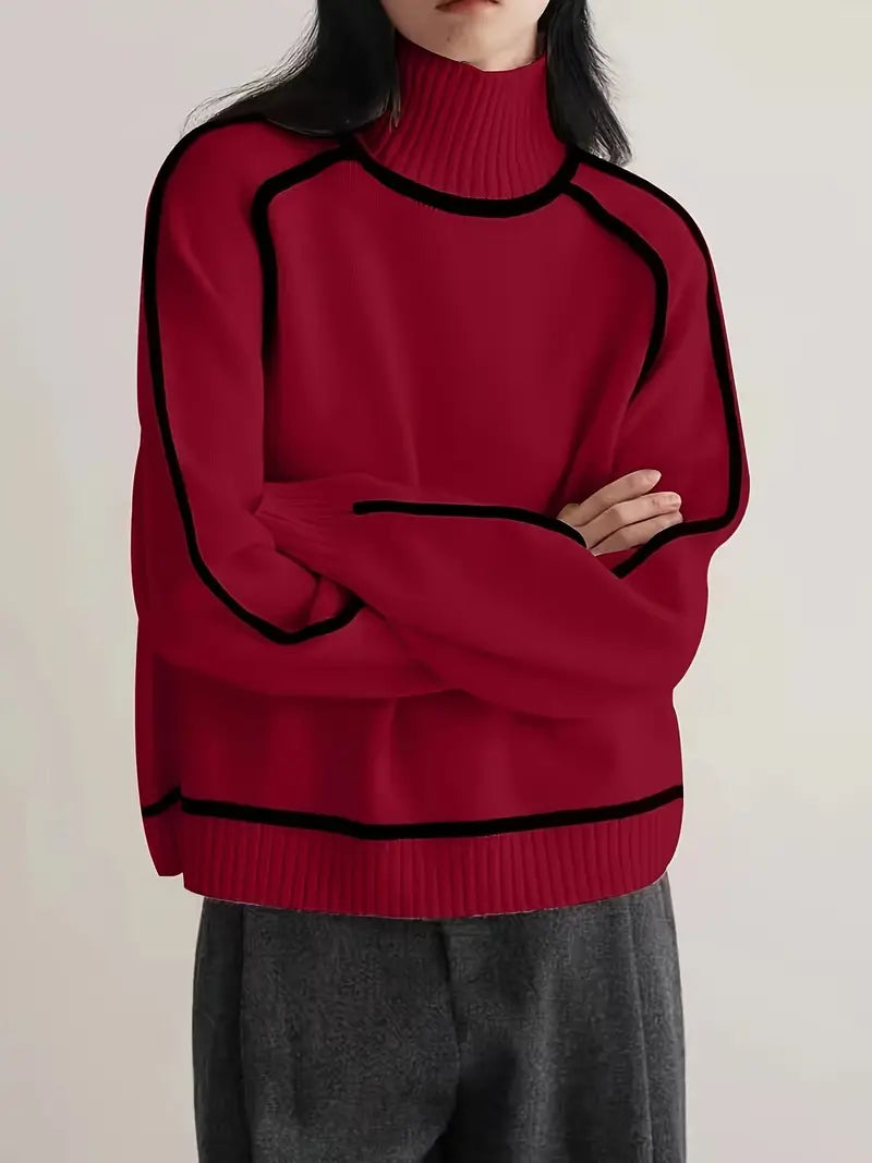 DALIA - Elegant Turtleneck Sweater