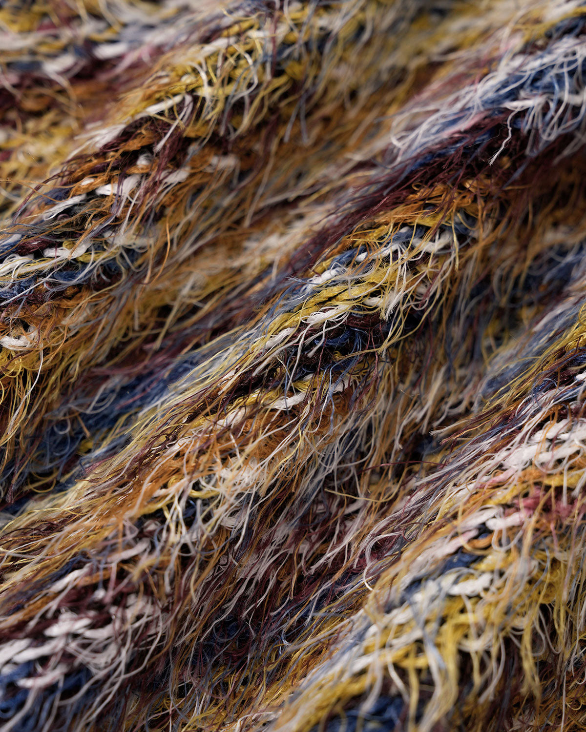 DALIA - Rode gebreide cardigan met enkele rij knopen