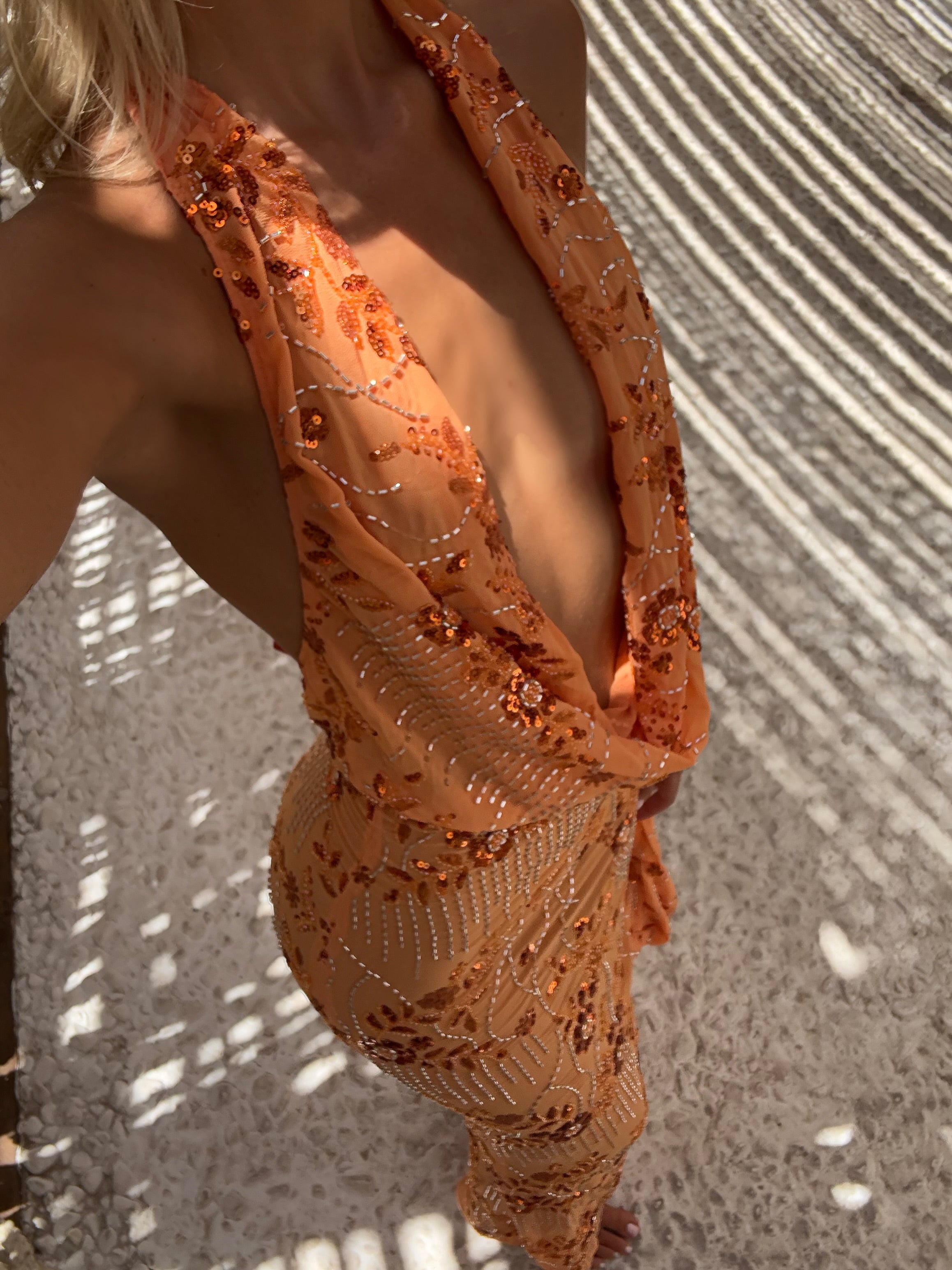 DALIA - Maxi Dress - Orange
