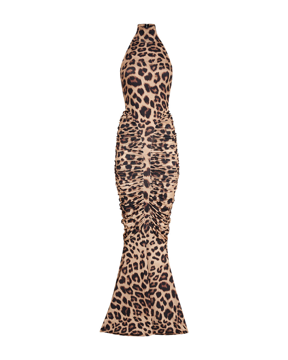 DALIA - Leopard-Print Maxi Dress