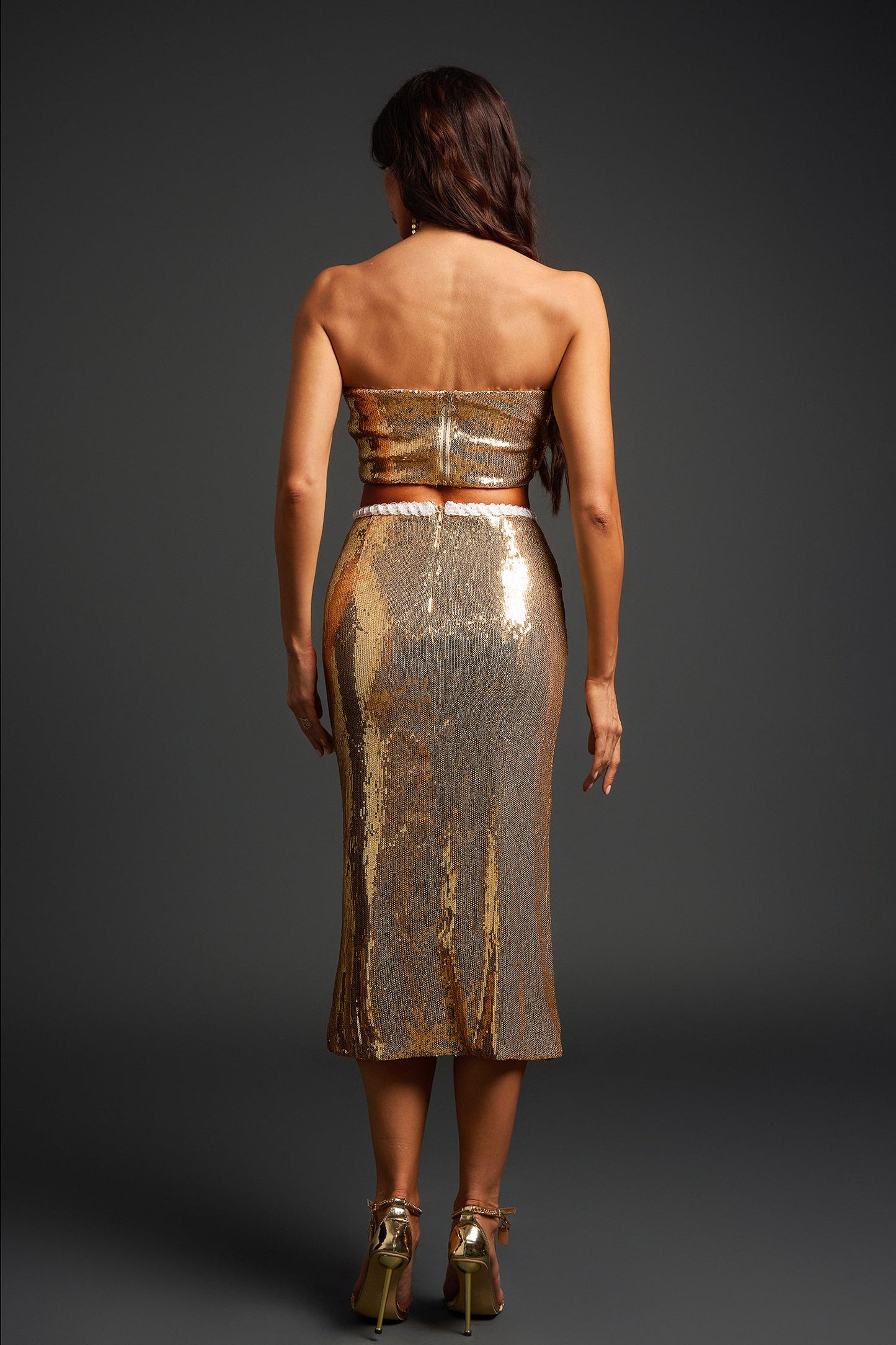 DALIA - Donnica Strapless Midi Dress