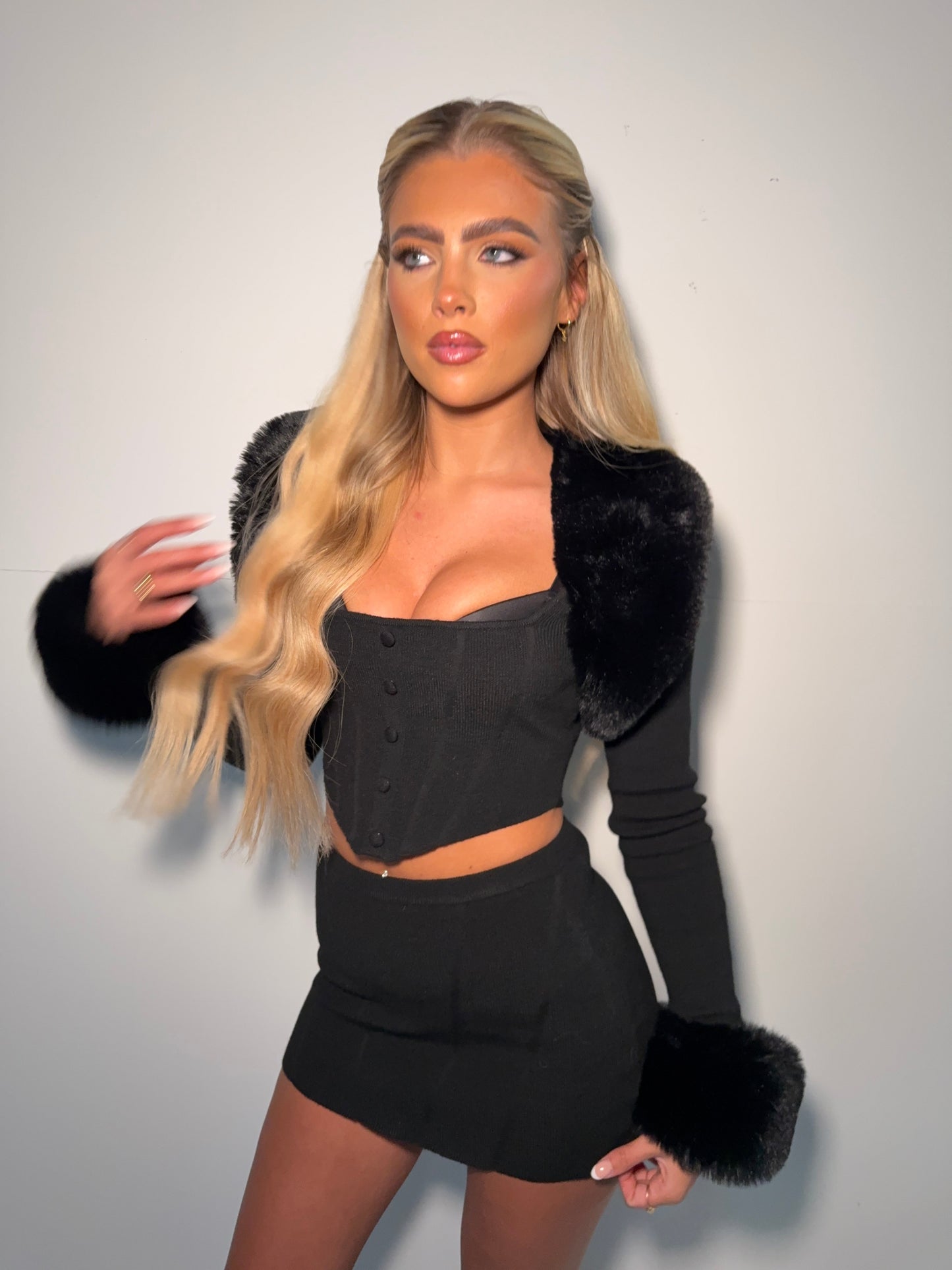 DALIA - Lovergirl Skirt - Black