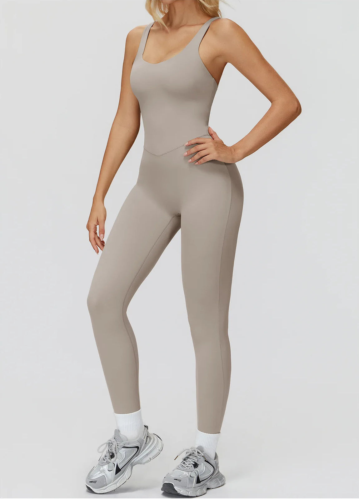 DALIA - Push Up Yoga Jumpsuit Long