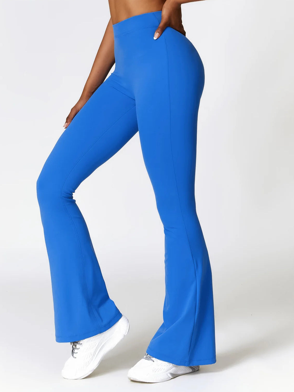 DALIA - Peach Lift Flare Pants