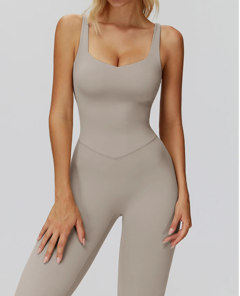 DALIA - Push Up Yoga Jumpsuit Long