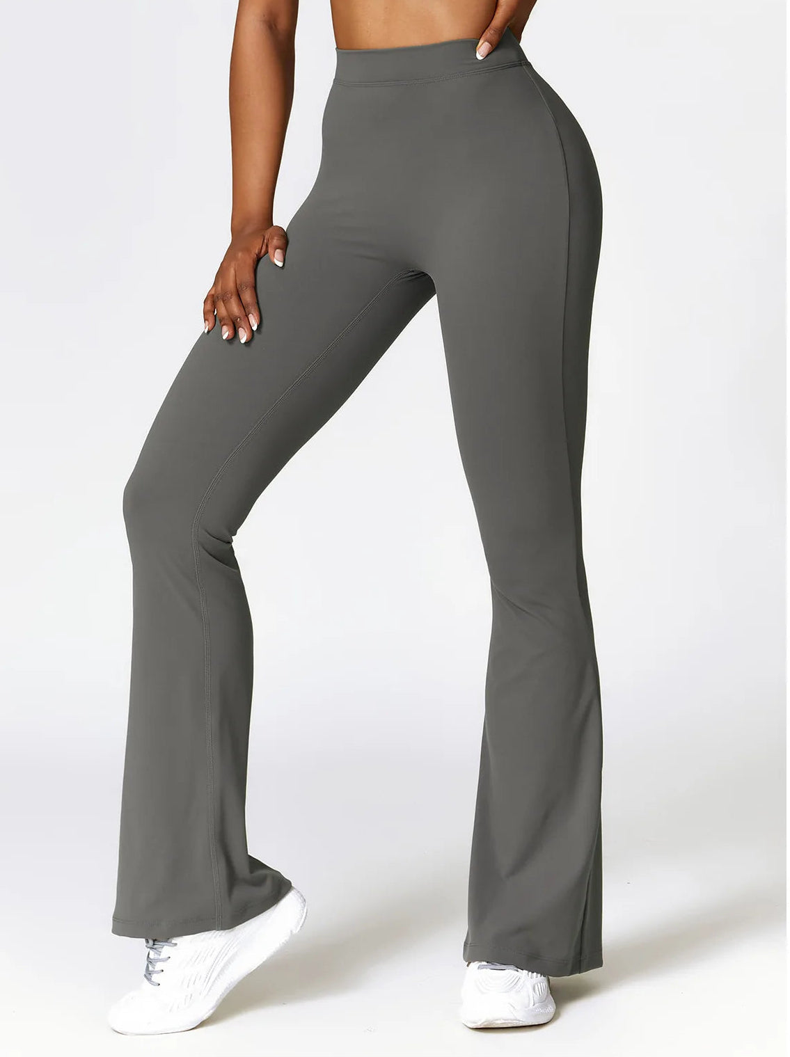DALIA - Peach Lift Flare Pants