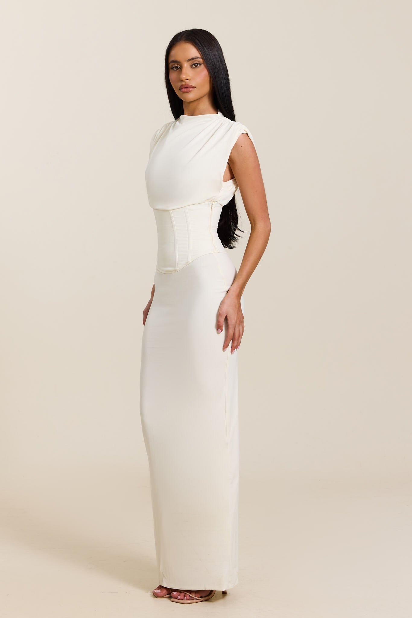 DALIA - Perfect Maxi Dress - Cream