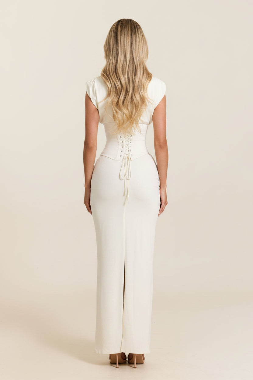 DALIA - Perfect Maxi Dress - Cream