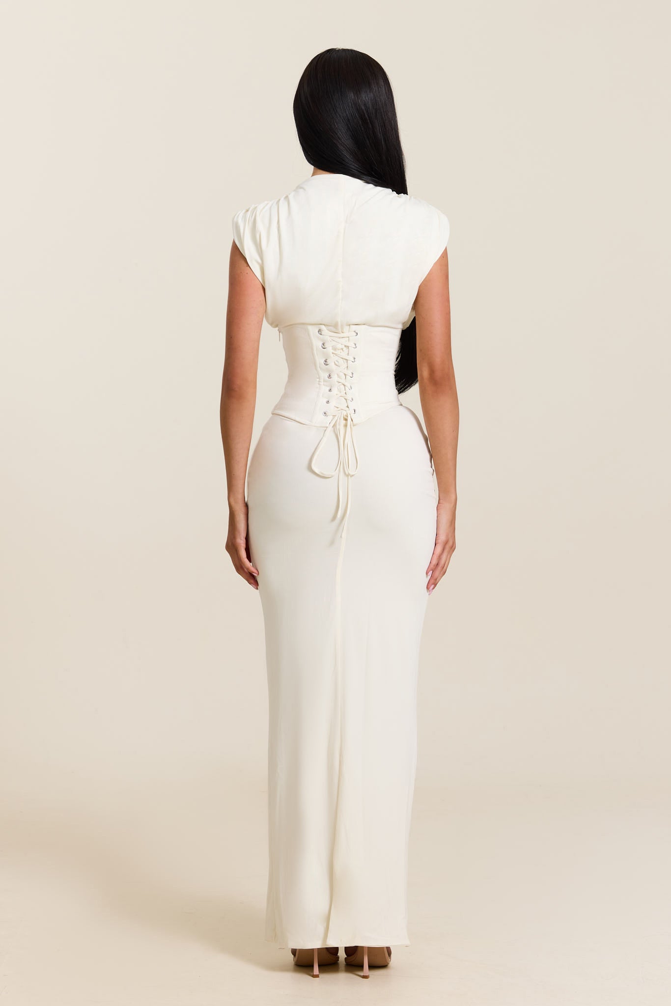 DALIA - Perfect Maxi Dress - Cream