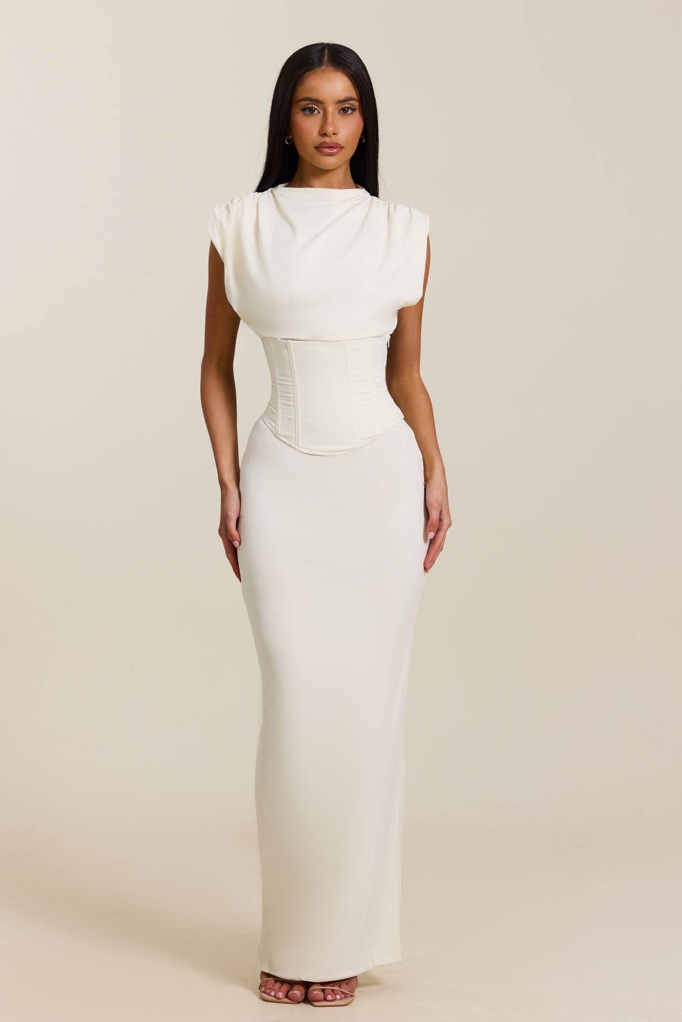 DALIA - Perfect Maxi Dress - Cream