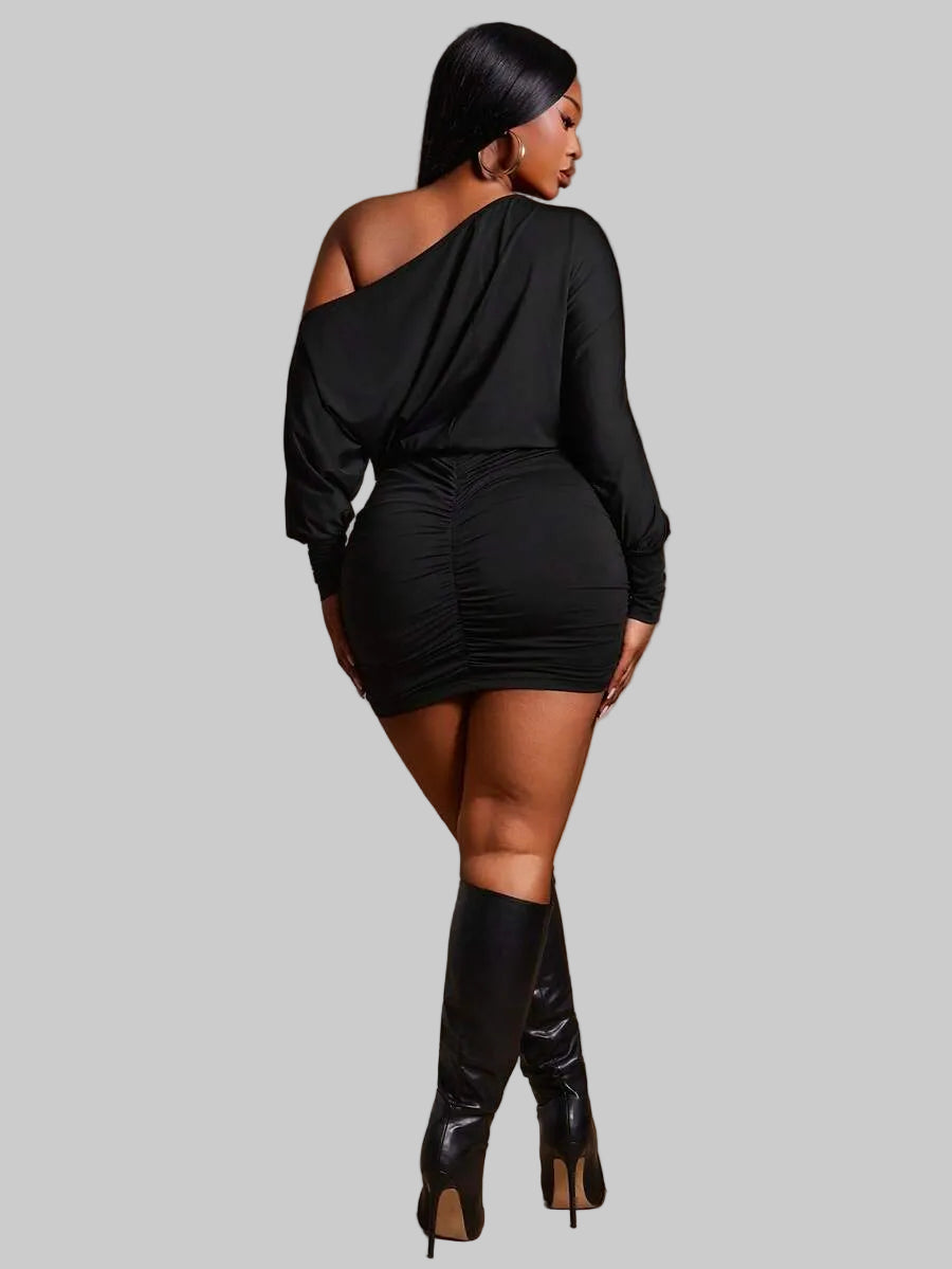 DALIA - One Shoulder Dress Curve