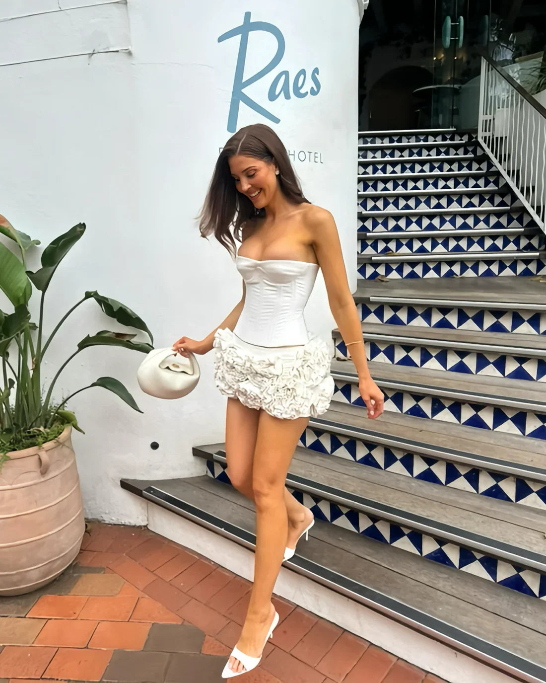 DALIA - Valentina Rosette Skirt Set