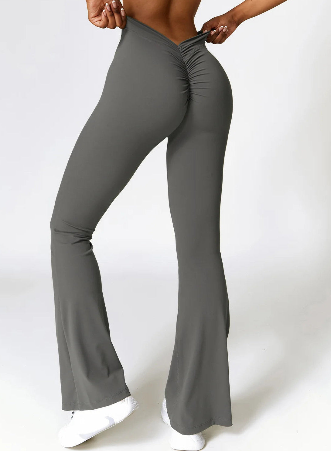 DALIA - Peach Lift Flare Pants