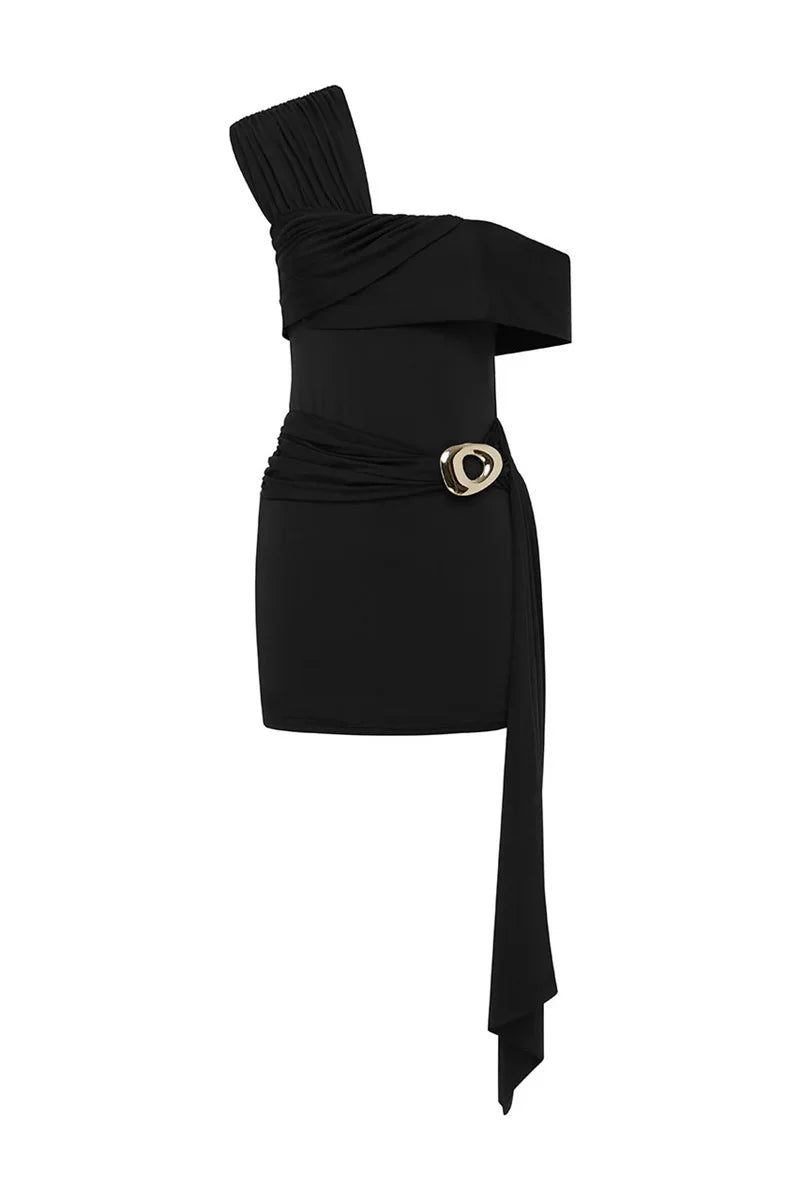 DALIA - One Shoulder Party Dress