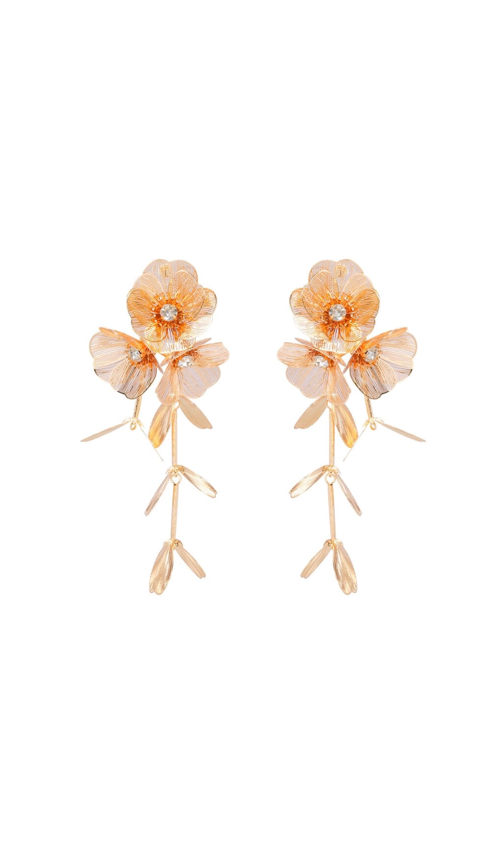 DALIA - Rose Flower Earrings