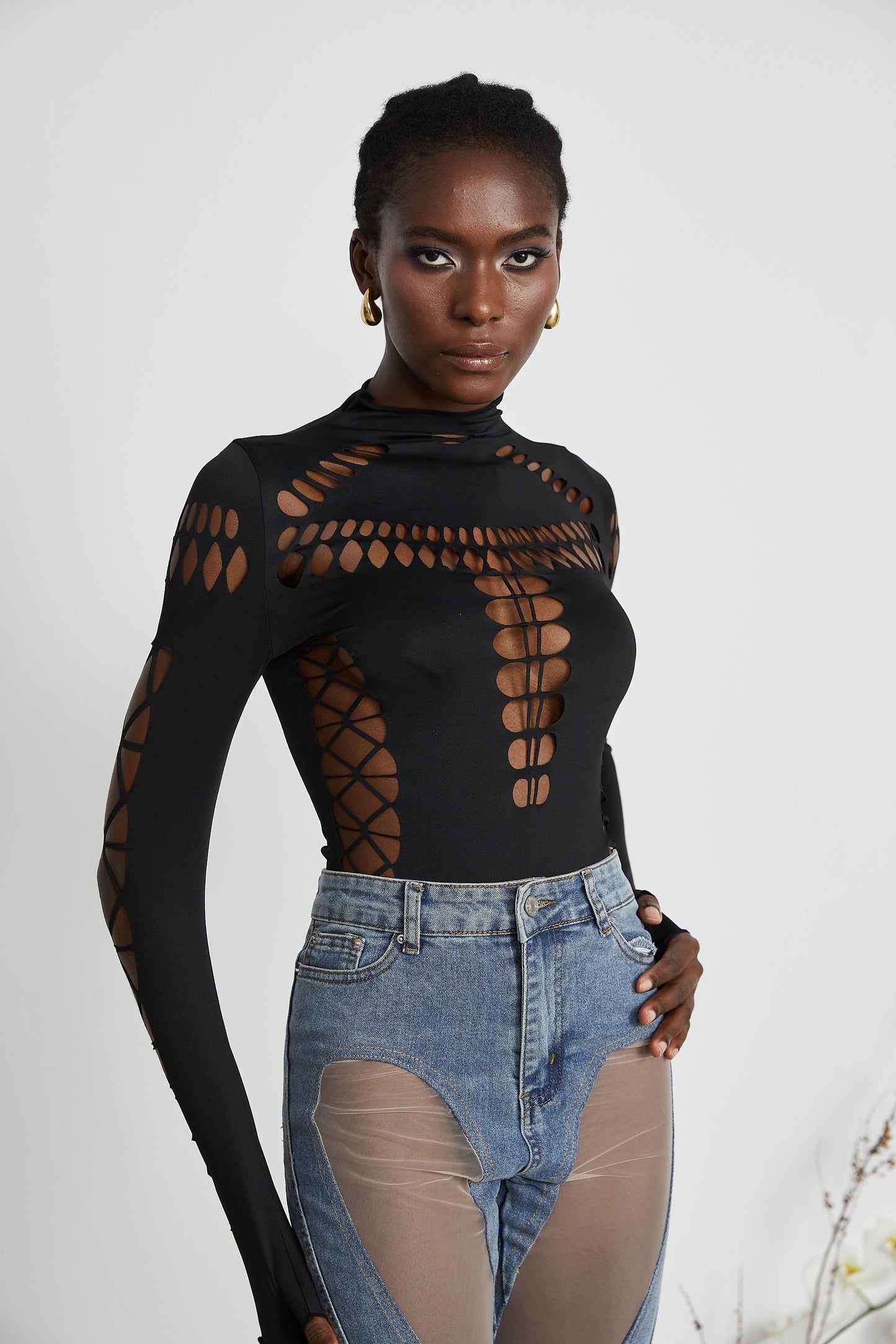 DALIA - Cutout Bodysuit