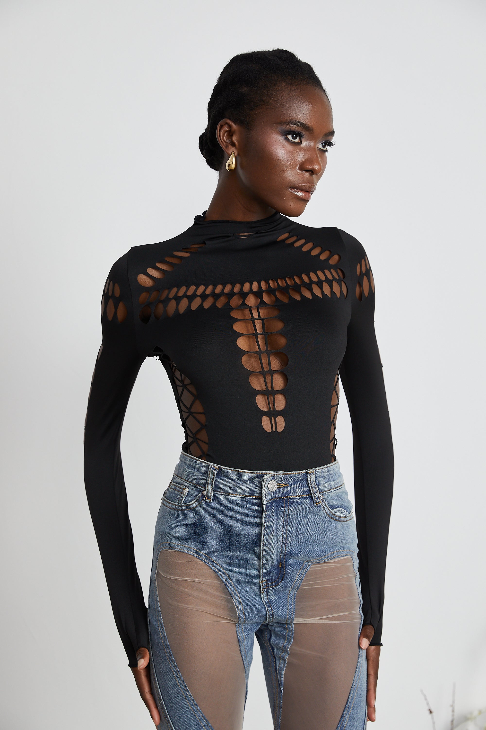 DALIA - Cutout Bodysuit