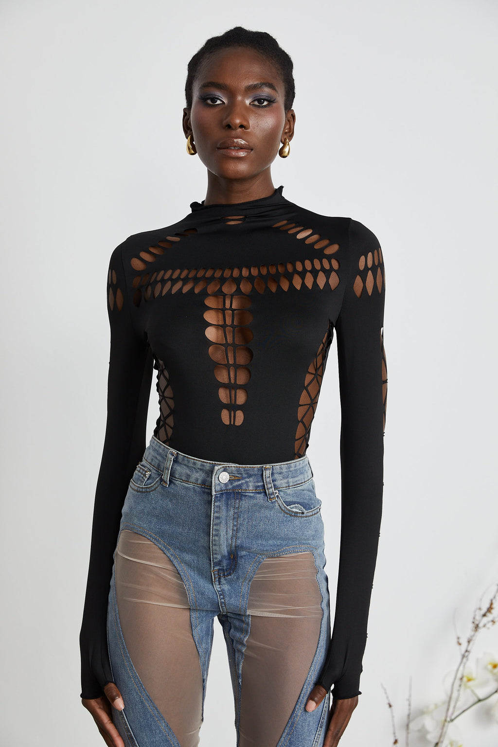 DALIA - Cutout Bodysuit