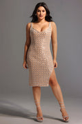 DALIA - Diamond Midi Dress Curve