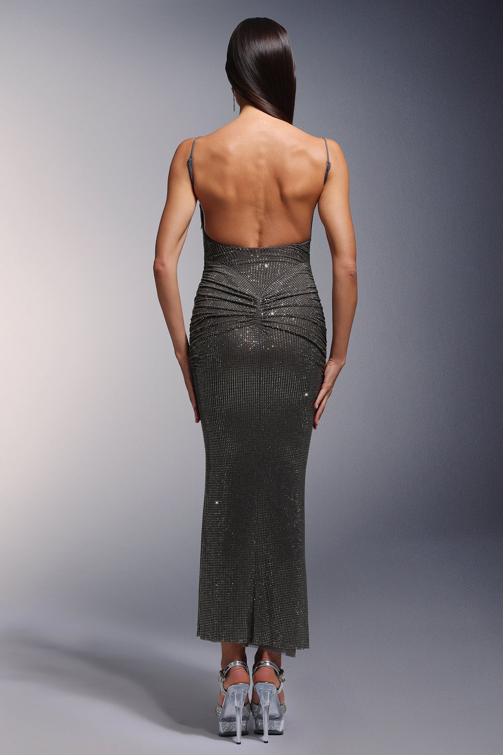 DALIA - Miaka Diamond Sleeveless Maxi Dress