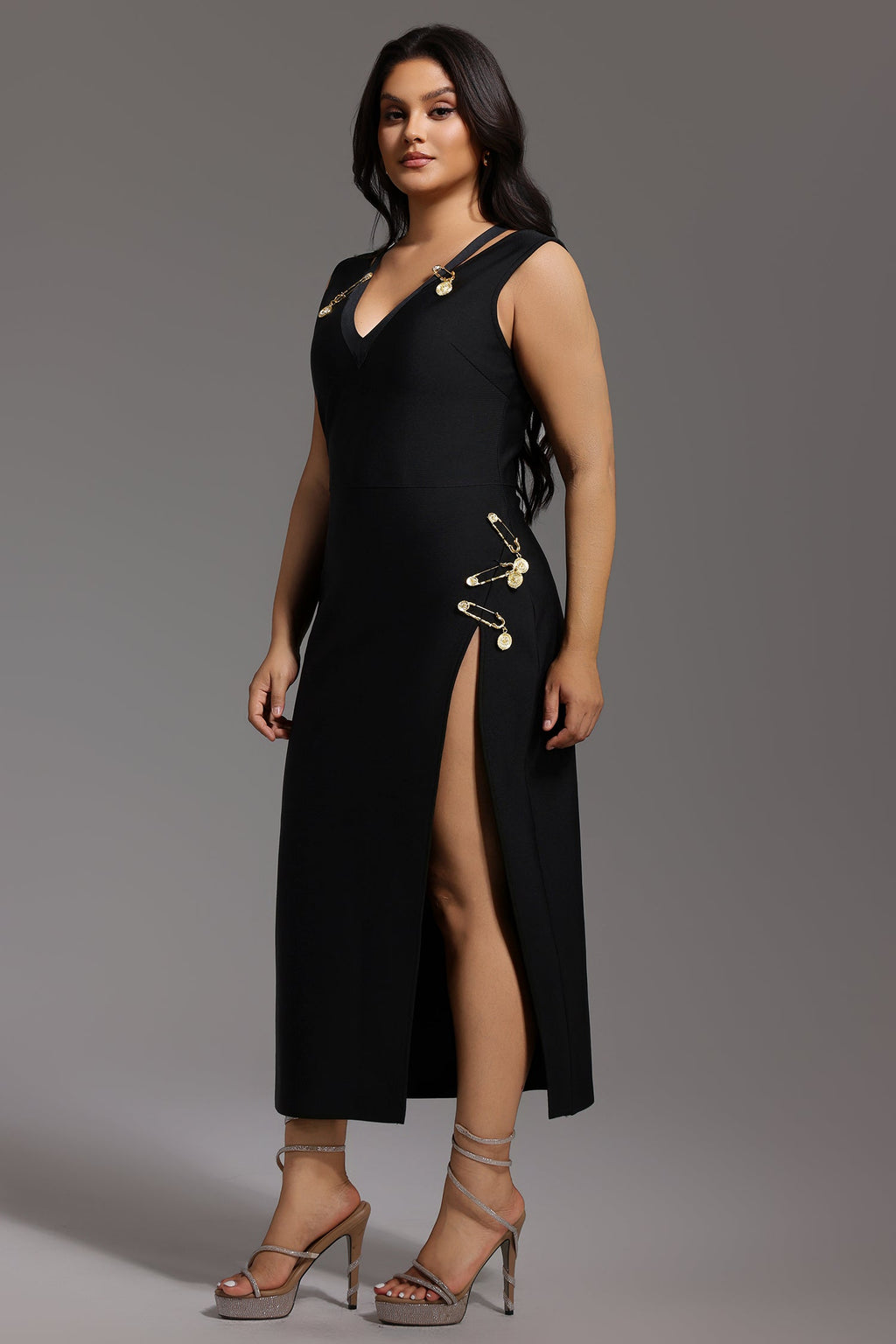 DALIA - Clip Midi Bandage Dress
