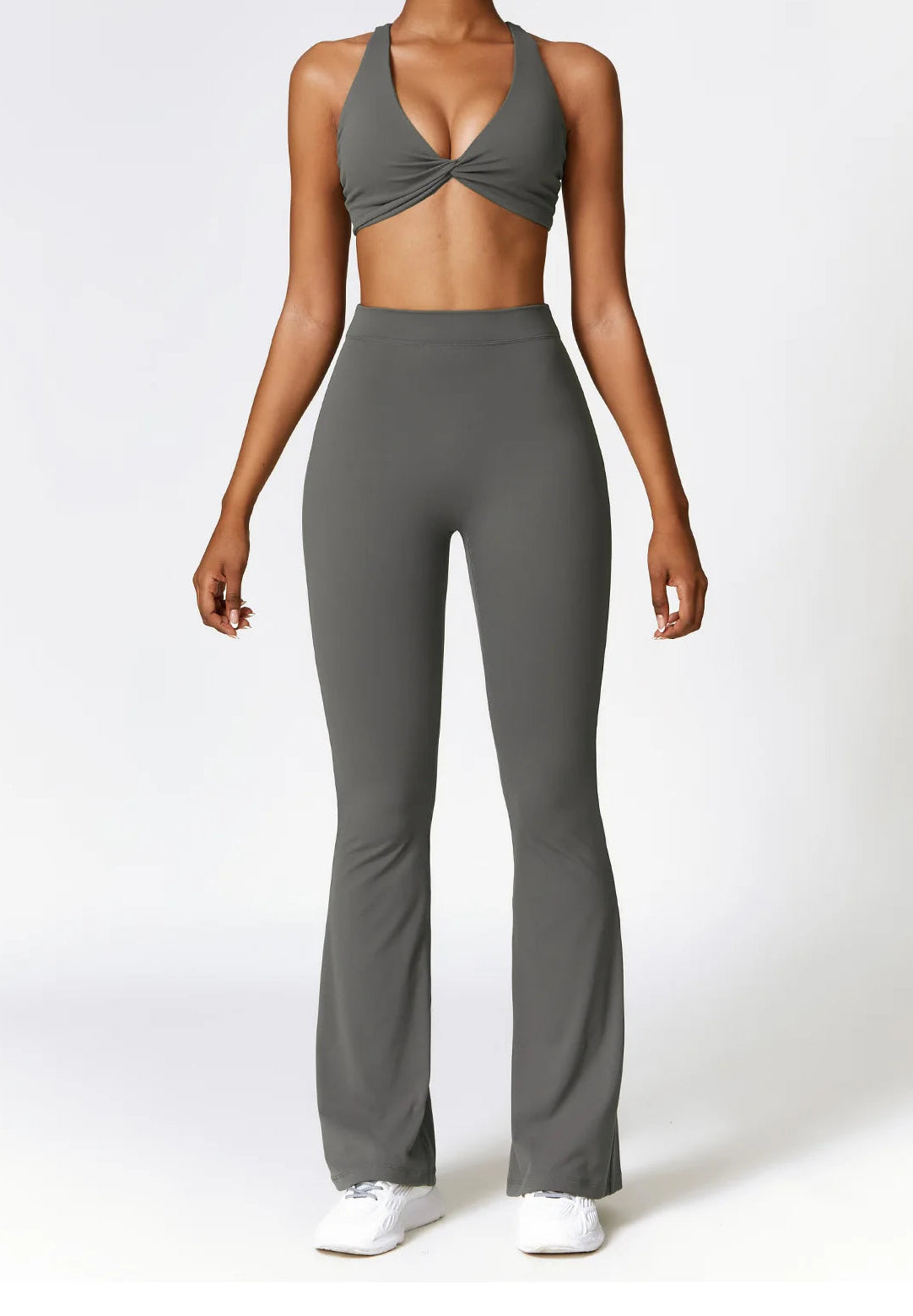 DALIA - Peach Lift Flare Pants