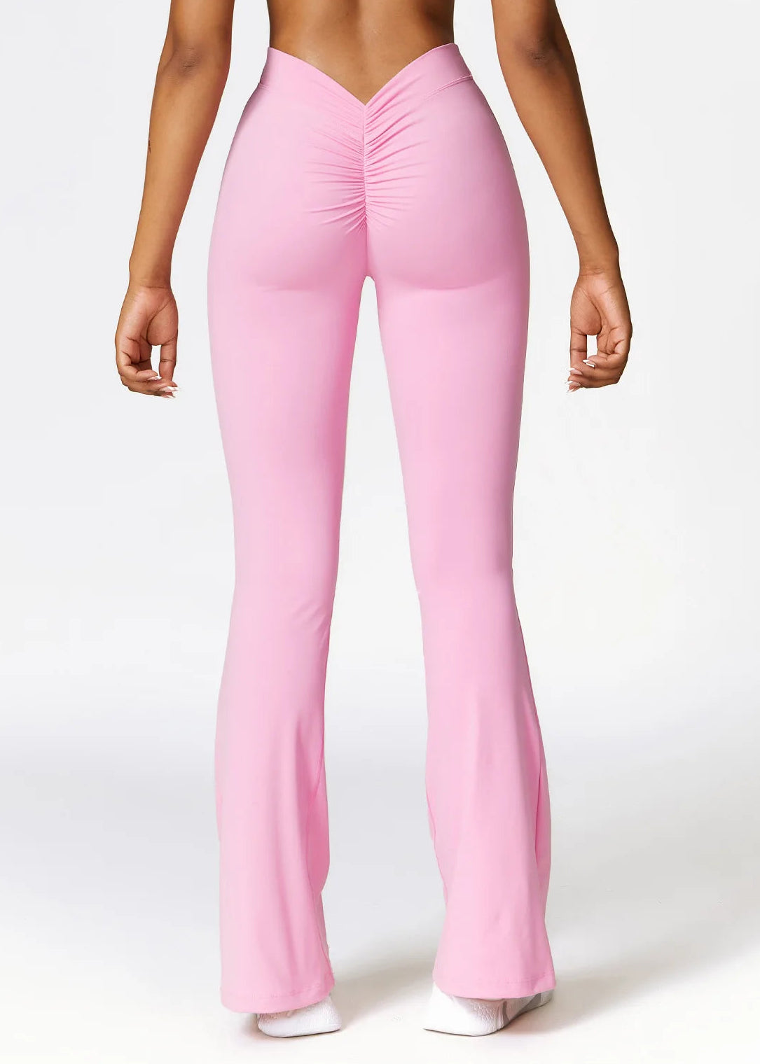 DALIA - Peach Lift Flare Pants