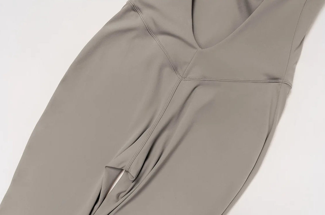 DALIA - Push-up yoga jumpsuit lang