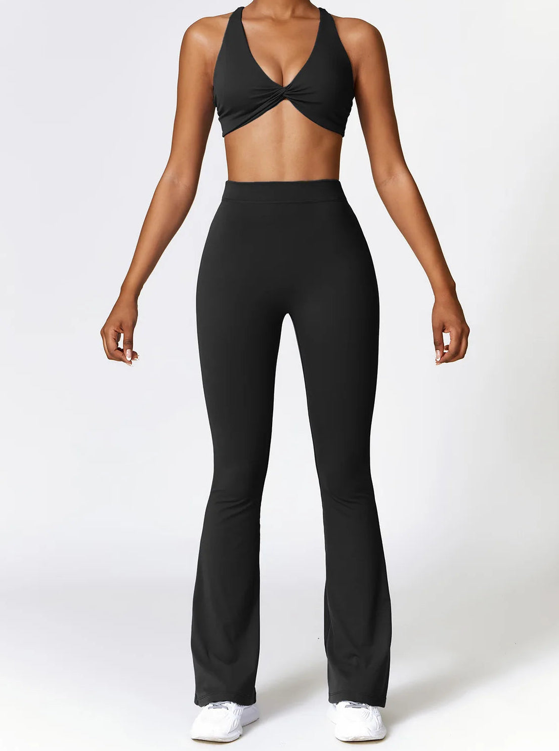 DALIA - Peach Lift Flare Pants