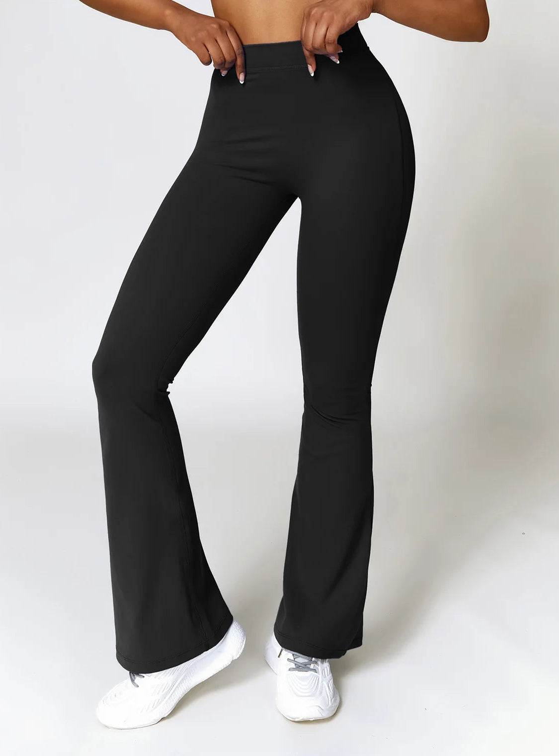 DALIA - Peach Lift Flare Pants