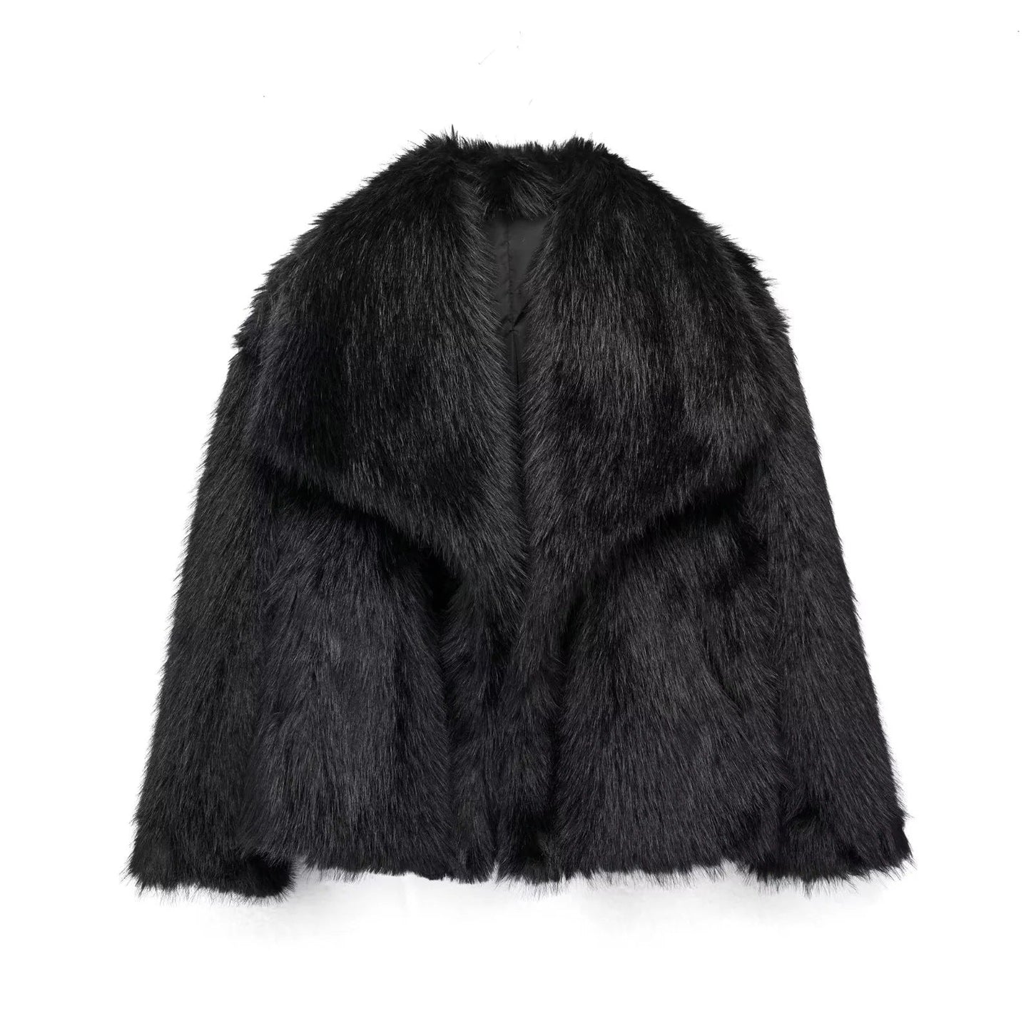 DALIA - Luxe Faux Fur Coat