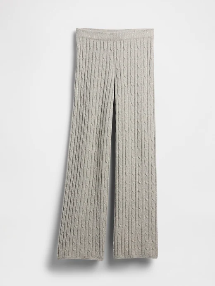 DALIA - Cozy Knitted Sweater & Wide-Leg Pants Two-Piece Set