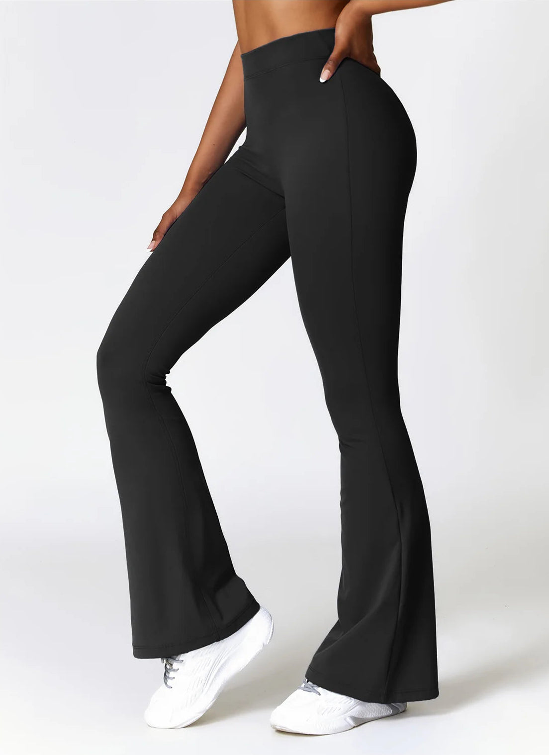 DALIA - Peach Lift Flare Pants