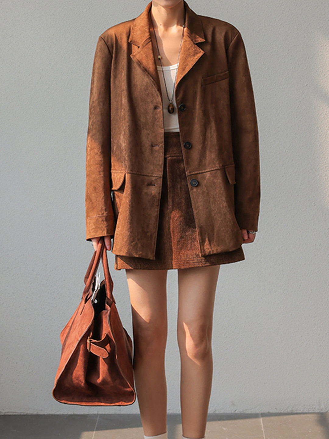 DALIA - Vintage Suede Blazer