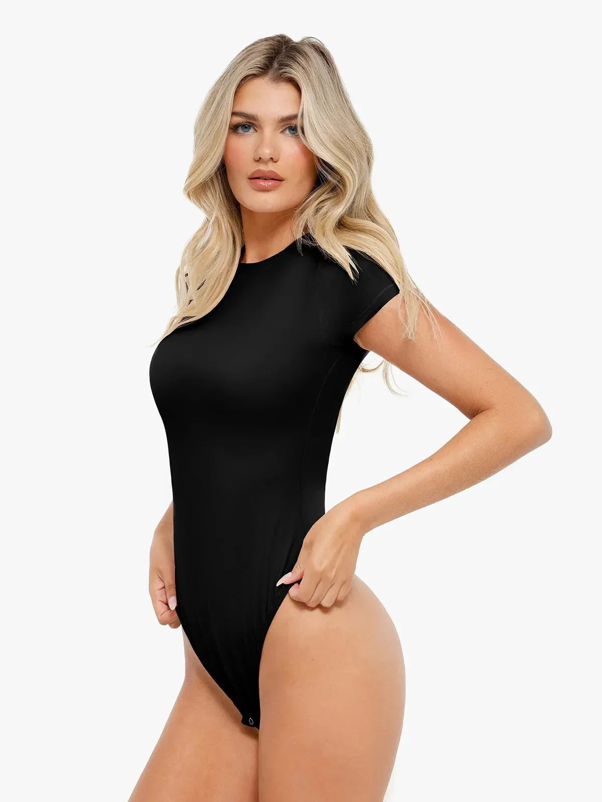DALIA - Shapewear Cloudsense Short Sleeve Crew-Neck Bodysuit